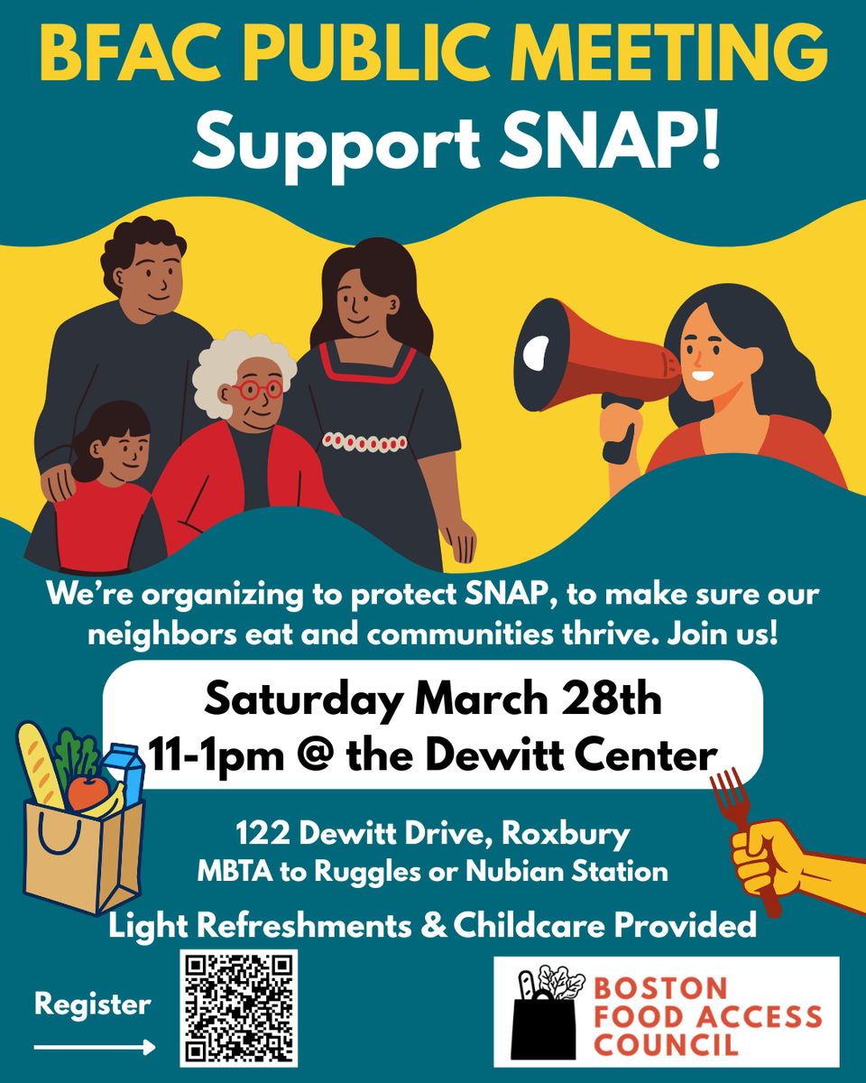 Make SNAP Strong: Campaign Kickoff - Boston Food Access Council